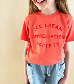 Alphabet Bags | Ice Cream Appreciation Society T-Shirts | Orange