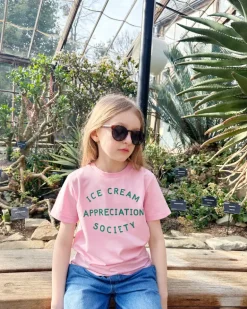 Alphabet Bags | Ice Cream Appreciation Society T-Shirts | Pink