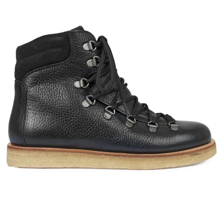 Angulus Women's | Boots with Laces & Wool Lining | Black