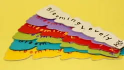 Ark Colour Design | Leather Tulip Bookmarks | Lilac