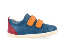 Bobux Grass Court | Step up | Tidal Teal & Cranberry