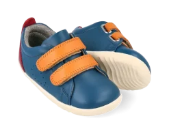Bobux Grass Court | Step up | Tidal Teal & Cranberry