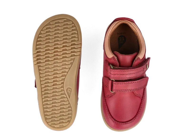 Bobux Shoes | Timber Low I Walk | Cranberry