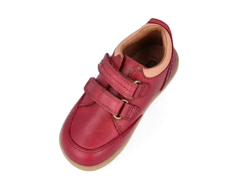 Bobux Shoes | Timber Low I Walk | Cranberry
