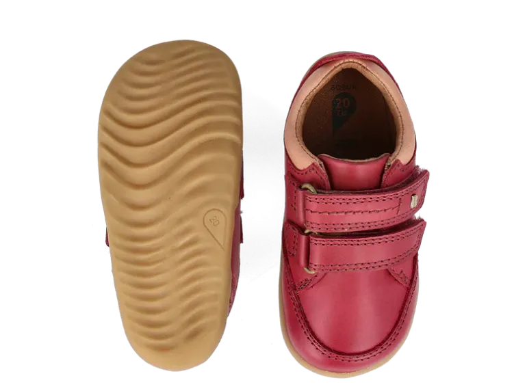 Bobux Shoes | Timber Low Step up | Cranberry