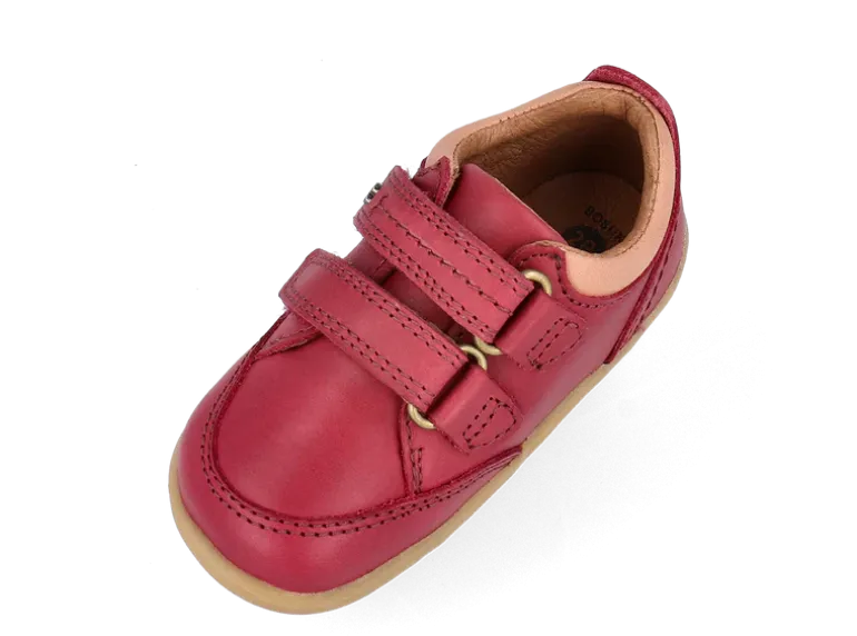 Bobux Shoes | Timber Low Step up | Cranberry