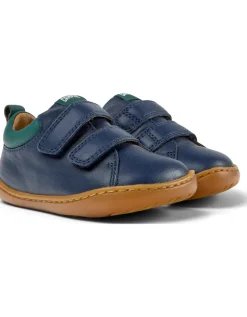 Camper Kids Shoes | Peu Cami Velcro | Dark Blue