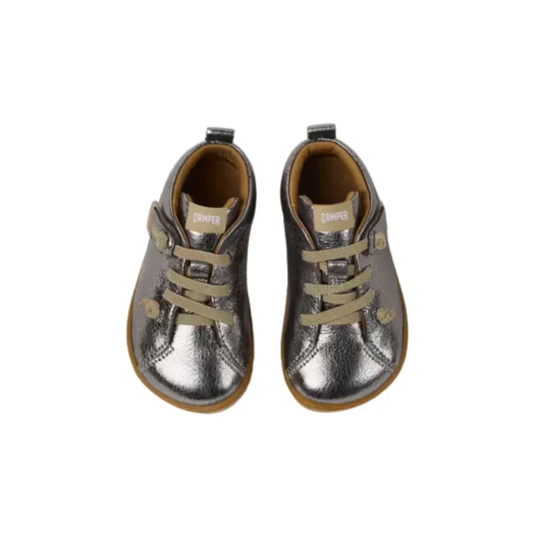 Camper Kids Shoes | Peu Elasic | Silver