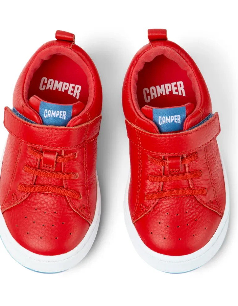 Camper Kids Shoes | Runner Velcro | Red