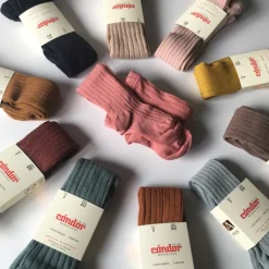 Condor Tights | Ribbed | Pine