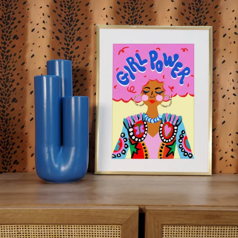 Eleanor Bowmer | Girl Power | A3 Prints