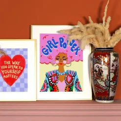 Eleanor Bowmer | Girl Power | A3 Prints