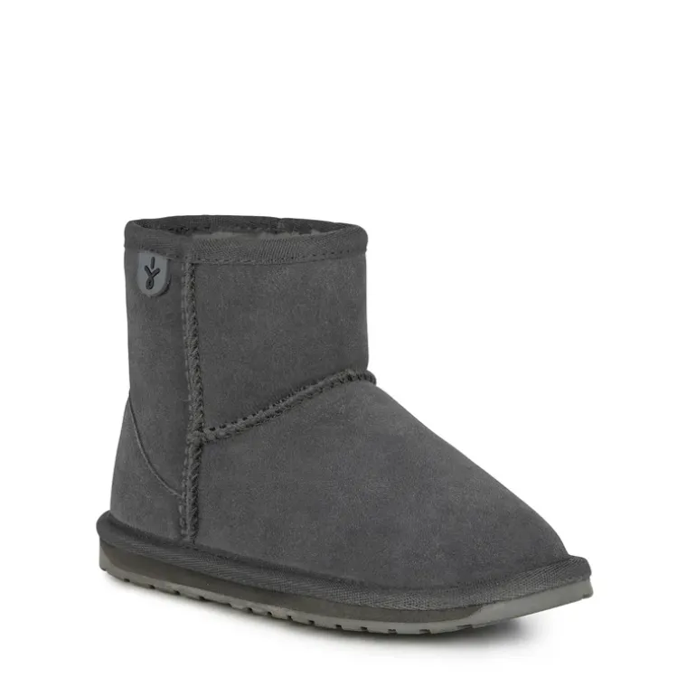 Emu Australia Boots | Kids Wallaby Mini | Charcoal