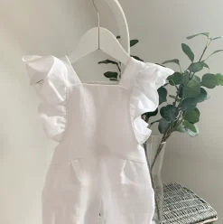 Freya Lillie Florence Dungarees | White