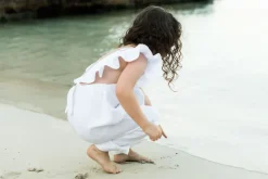 Freya Lillie Florence Dungarees | White