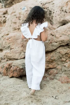 Freya Lillie Florence Dungarees | White