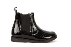 Froddo Chelsea Boots | Chelys Brogue | Black Patent