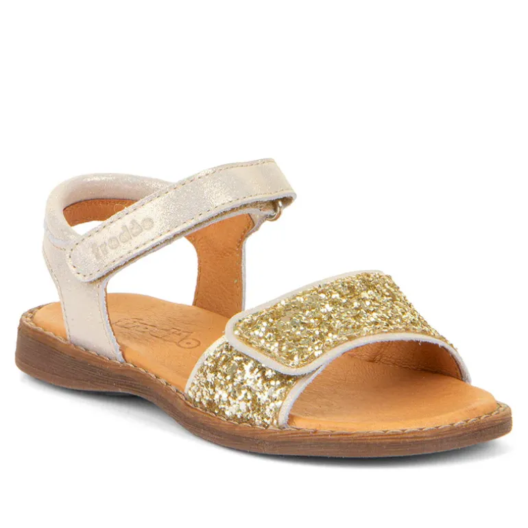 Froddo Lore Sandals | Glitter | Gold Shine