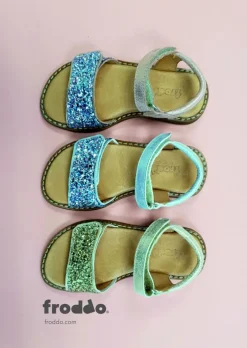 Froddo Lore Sandals | Glitter | Gold Shine