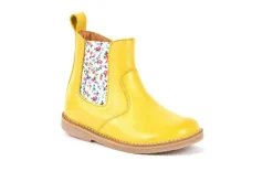 Froddo Yellow Chelsea Boot | Chelys | Bright Yellow & Floral