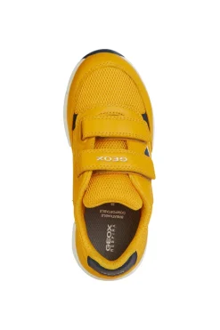 Geox Boys Trainers | Alben | Yellow & Navy