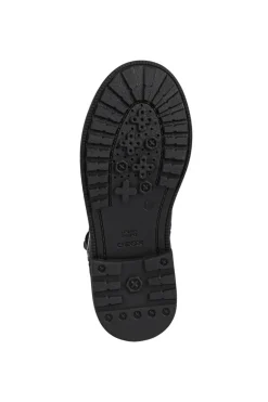 Geox Kids Boots | Eclair Biker | Black Leather