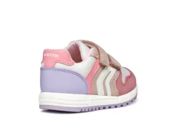 Geox Kids Trainers | Alben | Rose & White