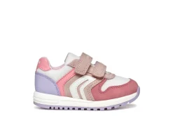Geox Kids Trainers | Alben | Rose & White