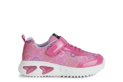 Geox Kids Trainers | Assister | Fuchsia & Multi