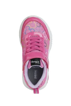 Geox Kids Trainers | Assister | Fuchsia & Multi