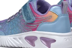 Geox Kids Trainers | Assister | Sky & Multi