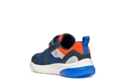 Geox Kids Trainers | Ciberdron | Navy & Orange