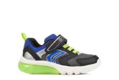 Geox Kids Trainers | Ciberdron | Grey & Royal