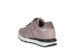 Geox Kids Trainers | Fastics Velcro | Rose Smoke