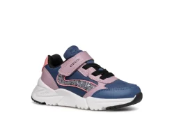 Geox Kids Trainers | Loftus Girl | Rose & Blue