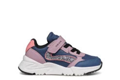 Geox Kids Trainers | Loftus Girl | Rose & Blue