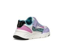 Geox Kids Trainers | Loftus | Lilac & Turquoise