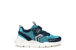 Geox Kids Trainers | Loftus | Sky & Navy