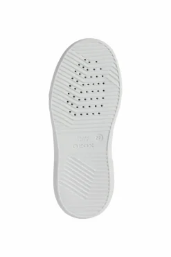 Geox Kids Trainers | Nettuno Velcro | White & Navy