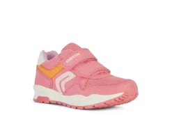 Geox Kids Trainers | Pavel | Coral & Pink
