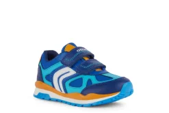 Geox Kids Trainers | Pavel | Royal & Orange