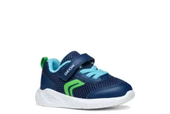 Geox Kids Trainers | Sprintye | Navy & Light Green