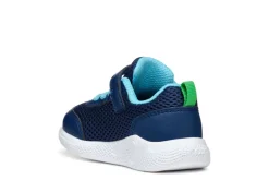 Geox Kids Trainers | Sprintye | Navy & Light Green