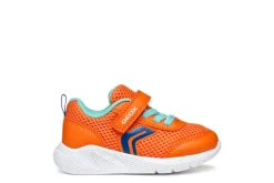 Geox Kids Trainers | Sprintye | Orange & Royal