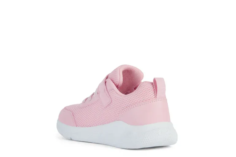 Geox Kids Trainers | Sprintye | Pink Salmon