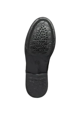 Geox School Shoes | Agata D Lace Up | Black Leather