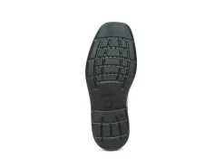 Geox School Shoes | Federico Stitch Lace Up | Black Leather