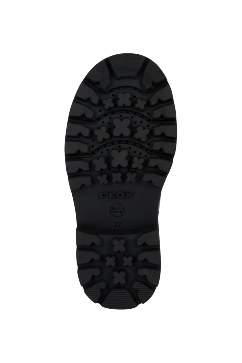 Geox School Shoes | Shaylax Chelsea Boot | Black Patent