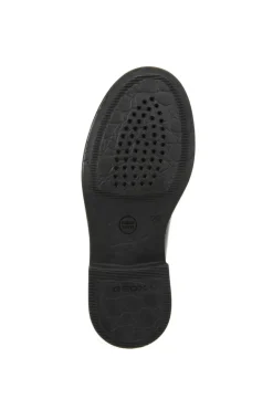 Geox School Shoes | Tassel Loafer Agata A | Black Patent