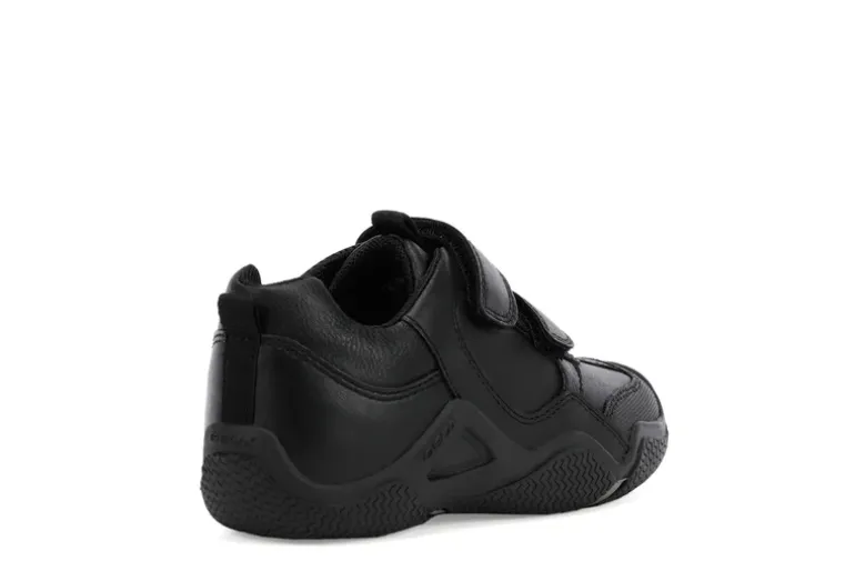 Geox School Shoes | Wader Velcro | Black